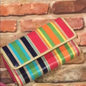 Brand New Wilson Multicolor Zippered Wallet